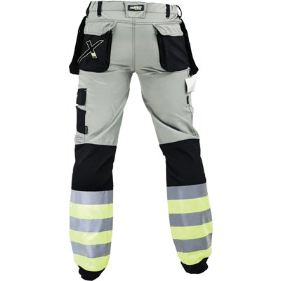 Spodnie robocze DURA TWILL szary XL  PERFECT S090178905