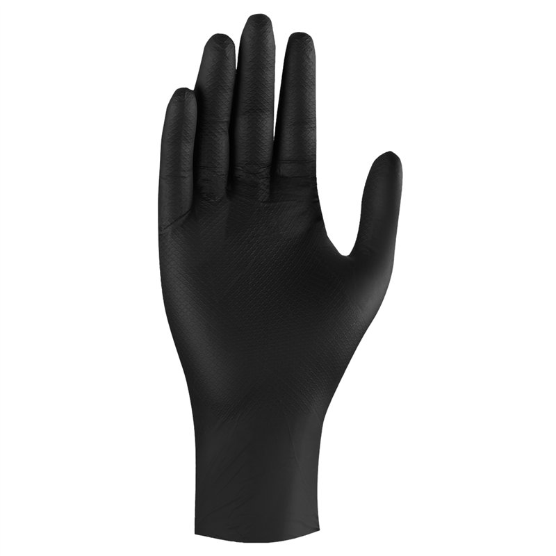 Rękawice NITRAX GRIP BLACK 9” L (1op-50szt)  PERFECT S-76347