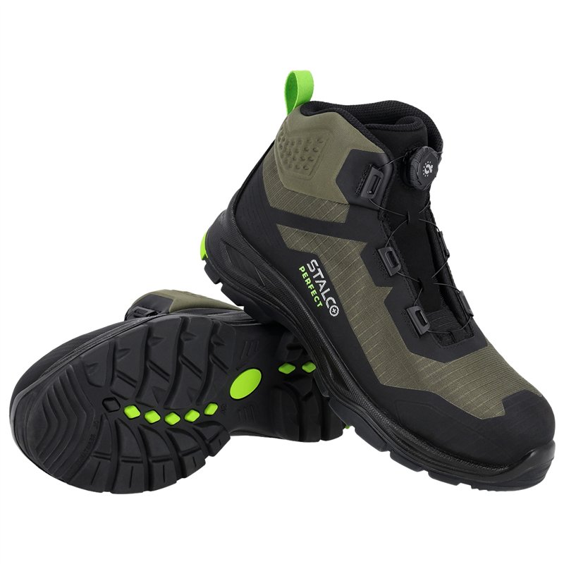 Trzewik SPINNER HIGH S3S khaki roz.41  PERFECT S092211281