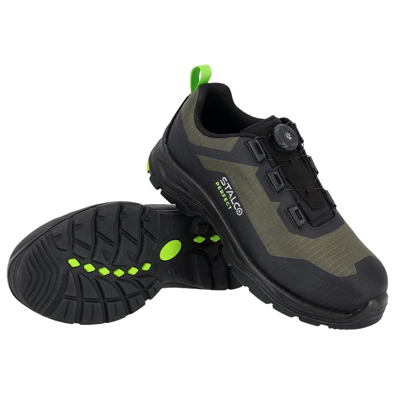 Półbut SPINNER LOW S3S khaki roz.48  PERFECT S092211306