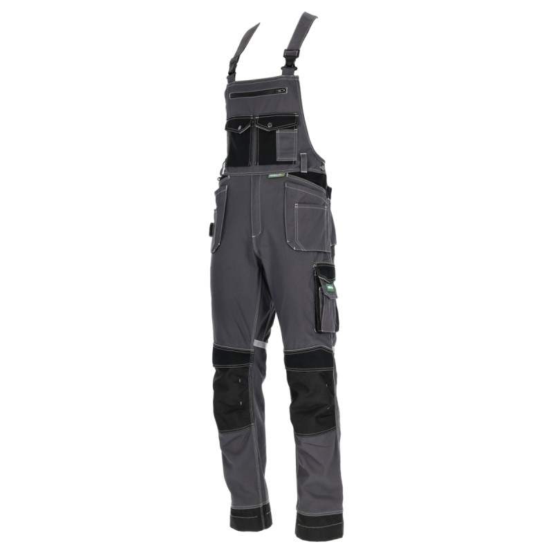 Spodnie ogrodniczki ALLROUND LINE szary XL  S-44449