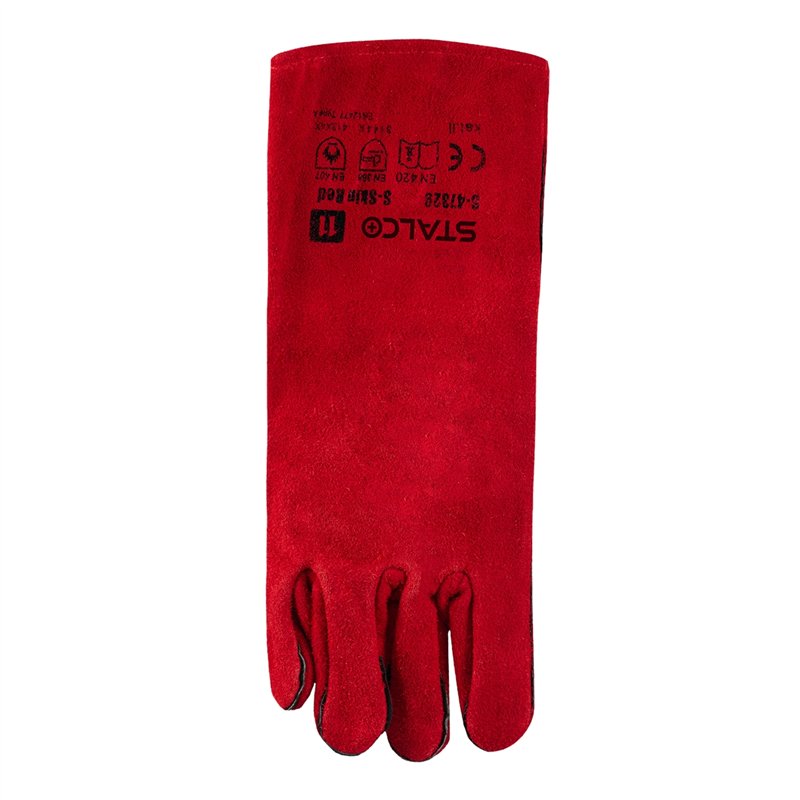 Rękawice skórzane S-SKIN RED 11”  S-47329