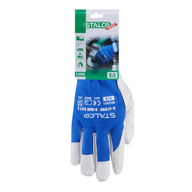 Rękawice skórzane S-SKIN SOFT B 10''  S-47307