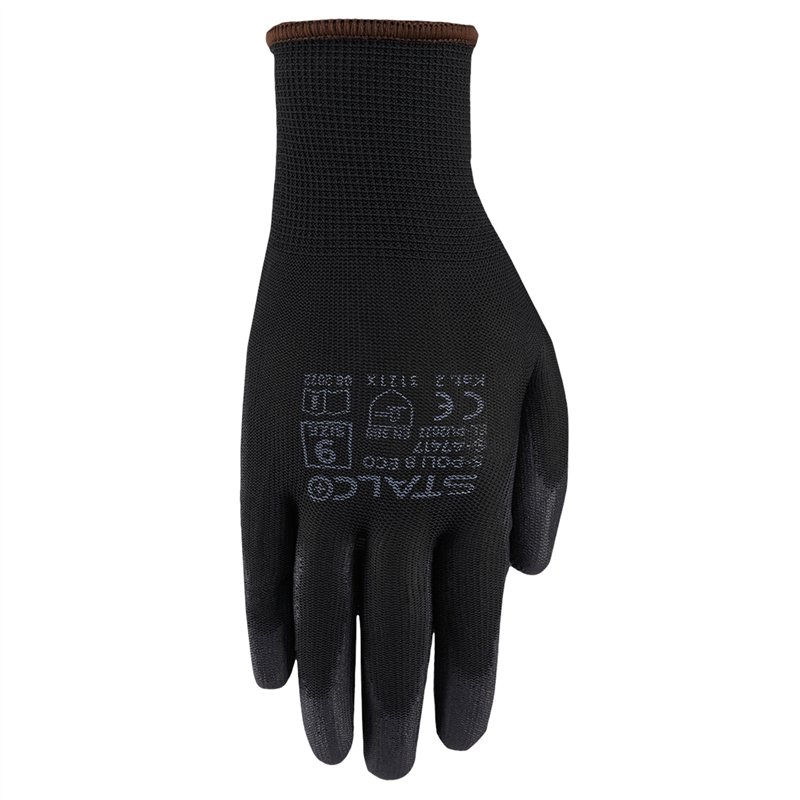 Rękawice poliestrowe S-POLI B ECO 10”  S-47418