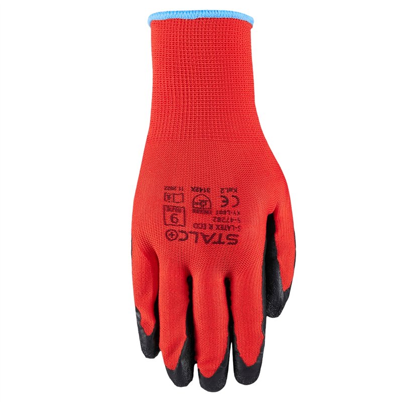 Rękawice poliestrowe S-LATEX R ECO 6”  S-47277