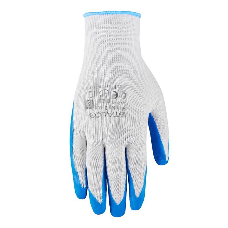 Rękawice poliestrowe S-LATEX B ECO 7”  S-47117