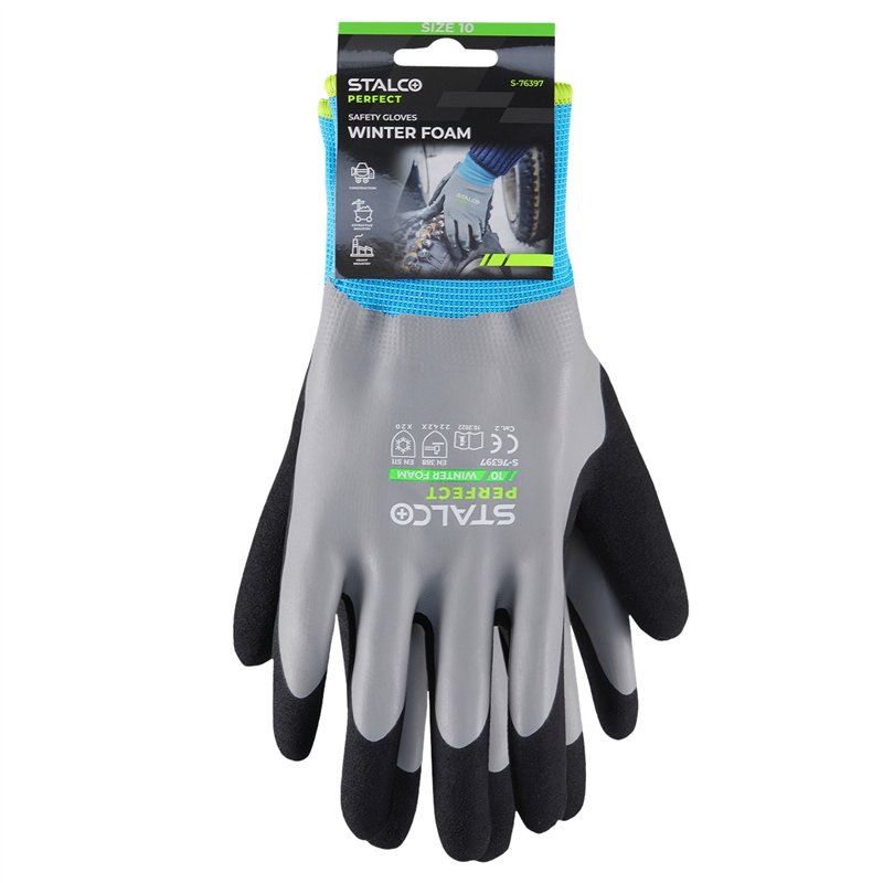 Rękawice poliestrowe WINTER FOAM 9”  PERFECT S-76396
