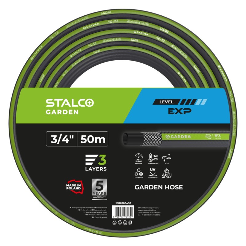 Wąż ogrodowy 3/4″ 50m EXP STALCO GARDEN S102063450