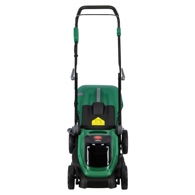 Kosiarka akumulatorowa 2x20V 38 cm 40L Stalco LMS40-38BL