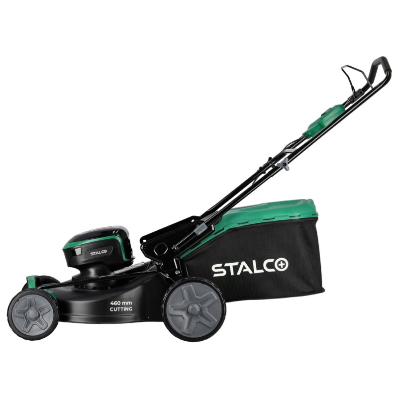 Kosiarka akumulatorowa 2x20V 46 cm 55L Stalco LMS40-46BL