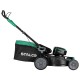 Kosiarka akumulatorowa 2x20V 46 cm 55L Stalco LMS40-46BL