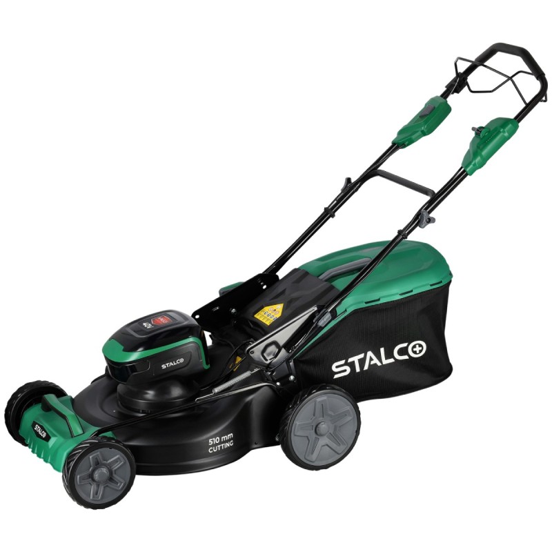 Kosiarka akumulatorowa z napędem 2x20V 51 cm 60L Stalco LMS40-51BLSP