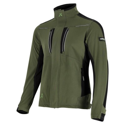 Bluza robocza STRETCH LINE oliwkowy 3XL  PERFECT S-79291