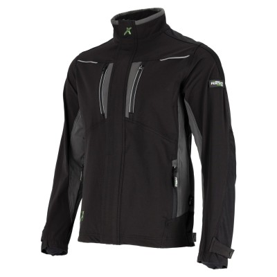 Bluza robocza STRETCH LINE czarny S  PERFECT S-79248