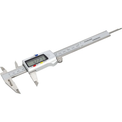 Suwmiarka cyfrowa zakres 0-150mm, dokładność 0,01mm bateria 1,5V STALCO S010501215