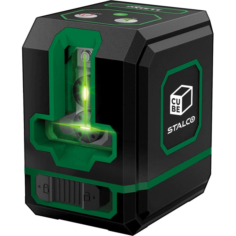 Laser krzyżowy LLS1XG zielony 30m 5m STALCO S058597006
