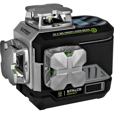 Laser krzyżowy 3D LLP3DG zielony STALCO PERFECT S058598010
