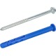 Kołek rozporowy ramowy klucz/Torx/T40 TXK 12x140 nylon (20) STALCO PERFECT TXK12140