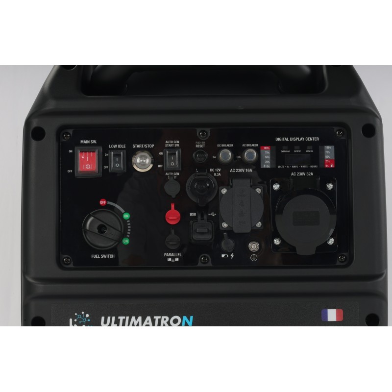 Agregat prądotwórczy generator inwertorowy 5kW AVR na kołach Ultimatron France ULT-5500