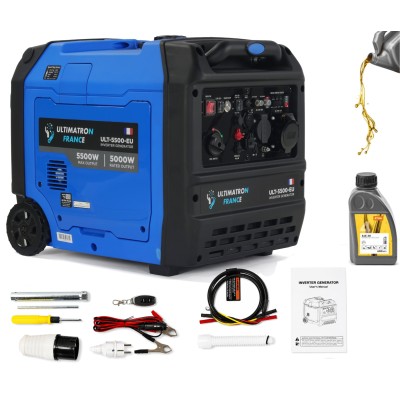Agregat prądotwórczy generator inwertorowy 5kW AVR na kołach Ultimatron France ULT-5500