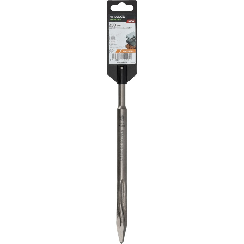 Dłuto samoostrzące szpiczaste SDS plus 250mm STALCO PERFECT S060571625