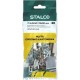 Kotwa wbijana metalowa do ścian G-K z wkrętem 4x40 mm bag (20) STALCO BKWM304040