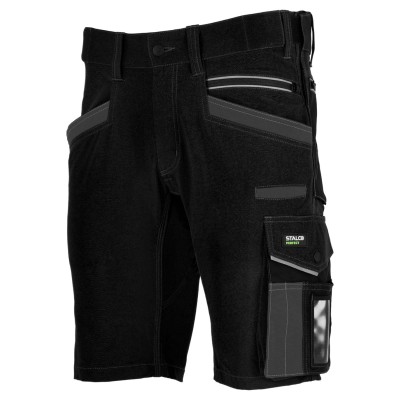 Spodnie robocze szorty STRETCH LINE czarny 3XL  PERFECT S090279322