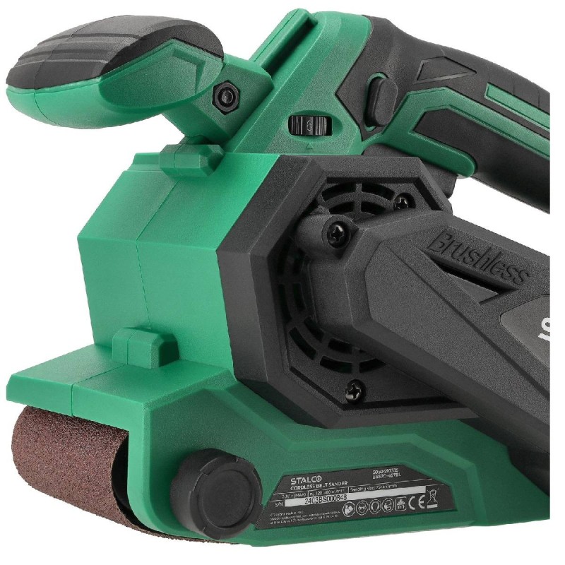 Akumulatorowa szlifierka taśmowa 20V S-Volt BSS20-457BL STALCO S050497335