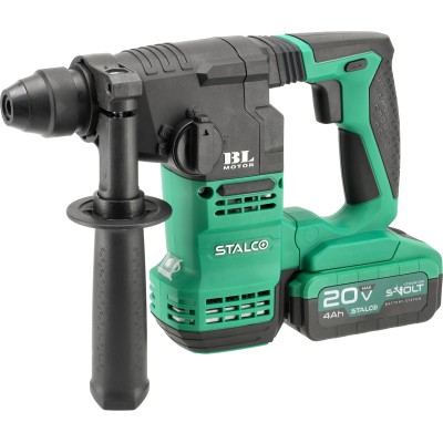 Zestaw: Młotowiertarka Akumulatorowa RHS20-18BL 20V S-Volt STALCO