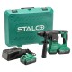 Zestaw: Młotowiertarka Akumulatorowa RHS20-18BL 20V S-Volt STALCO