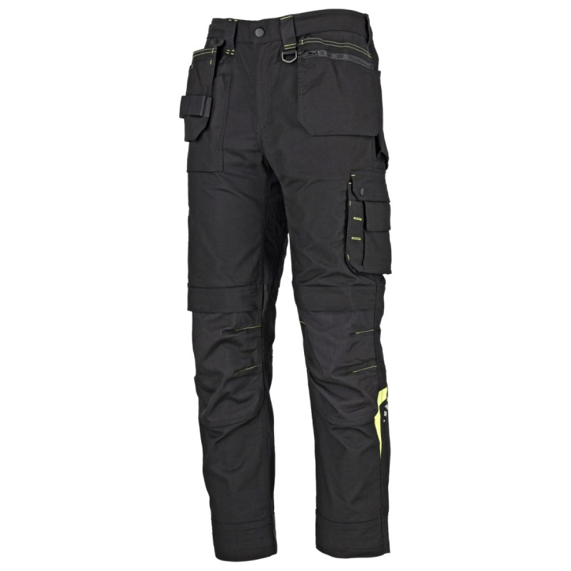 Spodnie robocze CANVAS czarny  2XL  PERFECT S090178929