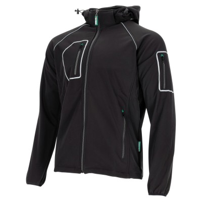 Kurtka softshell męska PHOENIX czarny 2XL  S090744019