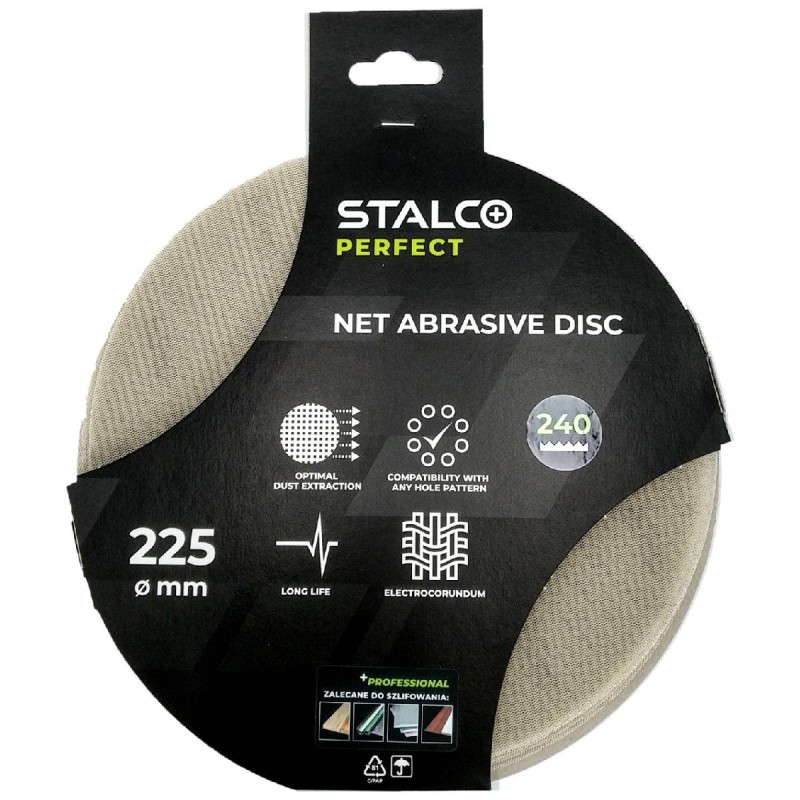 Krążek ścierny siatkowy 150mm, gr.80 STALCO PERFECT S065172338