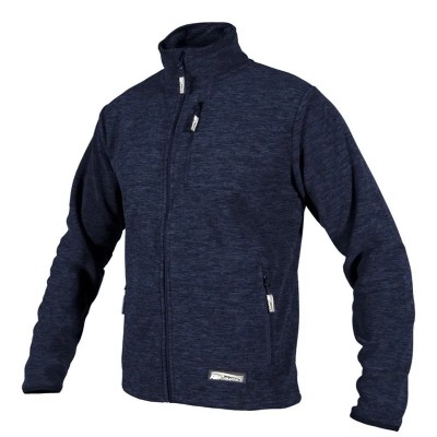 Bluza polarowa męska NAVAS M granatowy 4XL  PERFECT S-78336