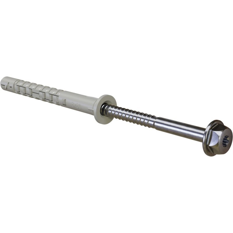 Kołek rozporowy ramowy klucz/Torx/T40 TXK 10x225 nylon STALCO PERFECT TXK10225