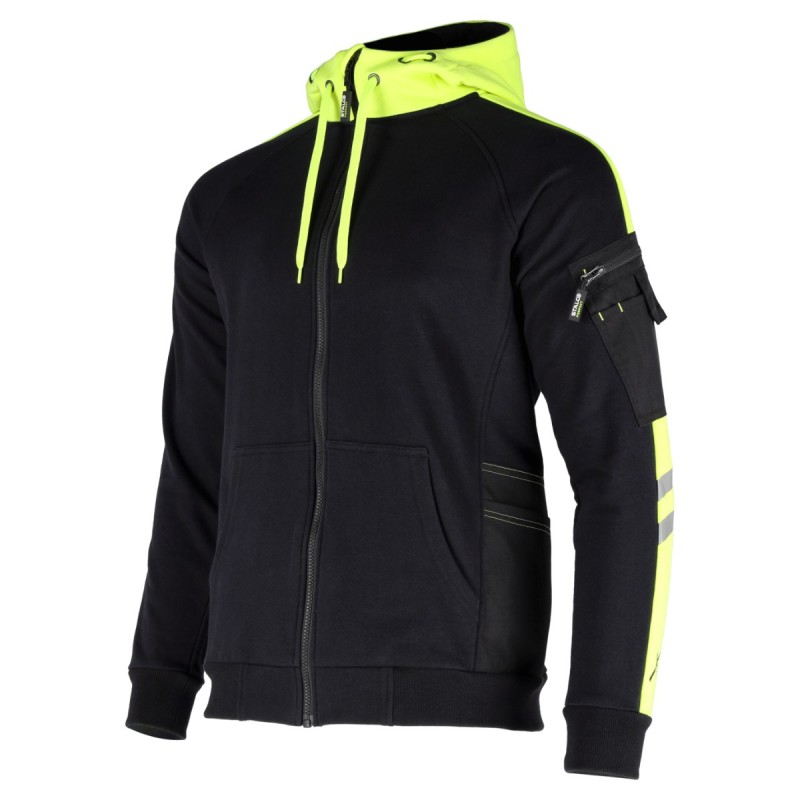 Bluza męska MECHANICK czarny L  PERFECT S090479159