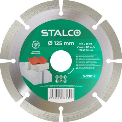 Tarcza diamentowa segmentowa 230mm sucho diam. STALCO S-29023