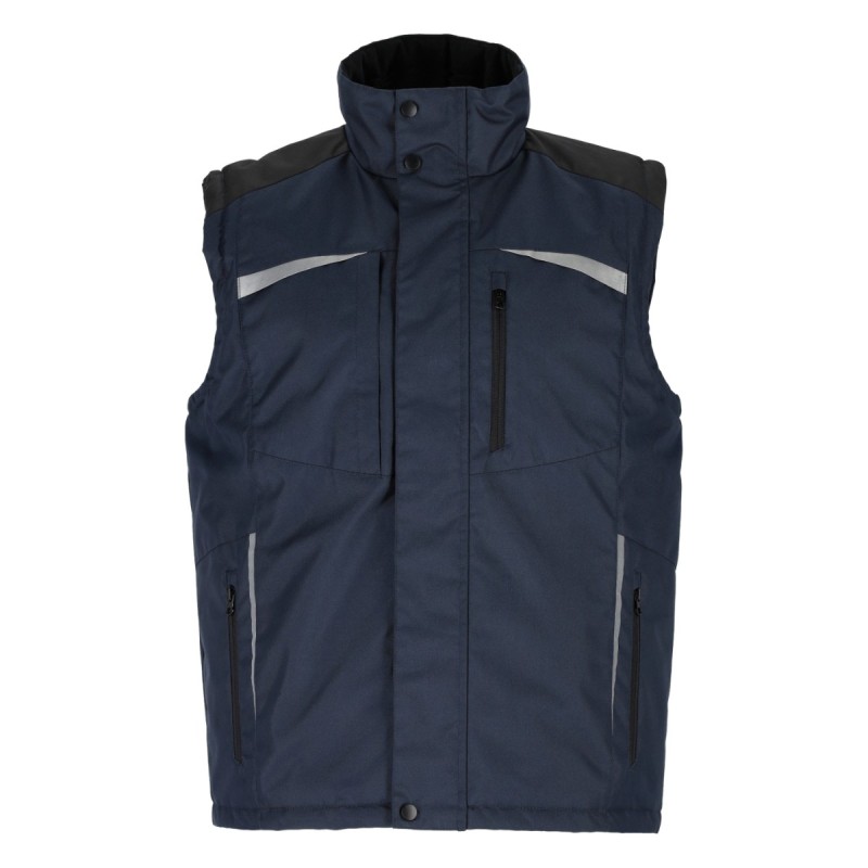 Kamizelka ocieplana męska RONIN granatowy 2XL  S091044029