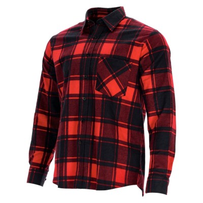 Koszula flanelowa SQUARE czerwony 3XL - 49 S-42028