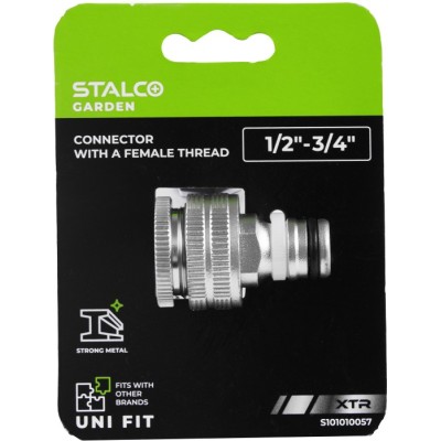Przyłącze z gwintem wewnętrznym 3/4″ - 1″ XTR STALCO GARDEN S101010060
