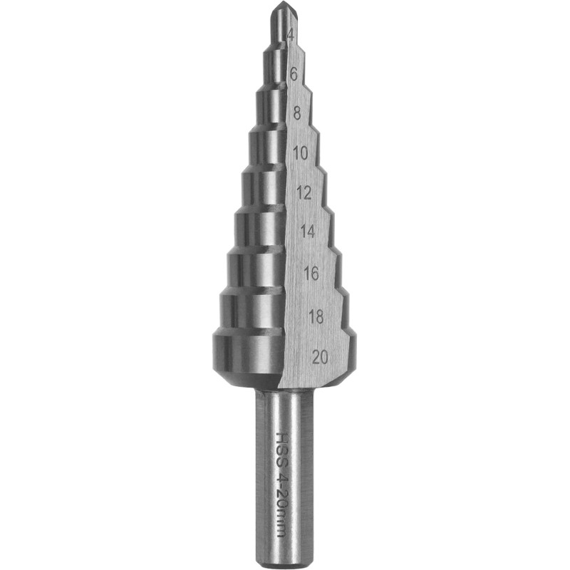 Wiertło stopniowe HSS RP 4.00-20.00 skok 2mm STALCO PERFECT S-72522