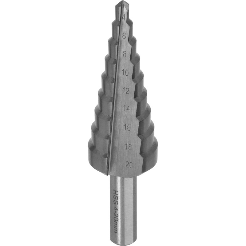 Wiertło stopniowe HSS RP 4.00-20.00 skok 2mm STALCO PERFECT S-72522