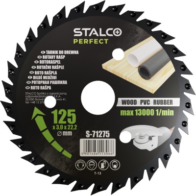 Tarnik piła do szlif. kątowej 230mm STALCO PERFECT S-71273