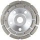 Tarcza diamentowa szlifierska 125mm/2-rzędowa. STALCO S062733112