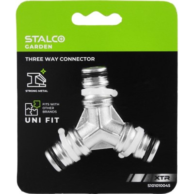 Łącznik potrójny XTR STALCO GARDEN S101010045