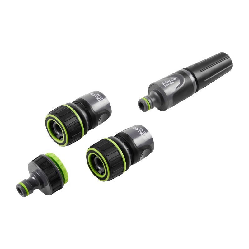 Zestaw 4-elementowy z dyszą zraszającą 3/4″ EXP STALCO GARDEN S101210215