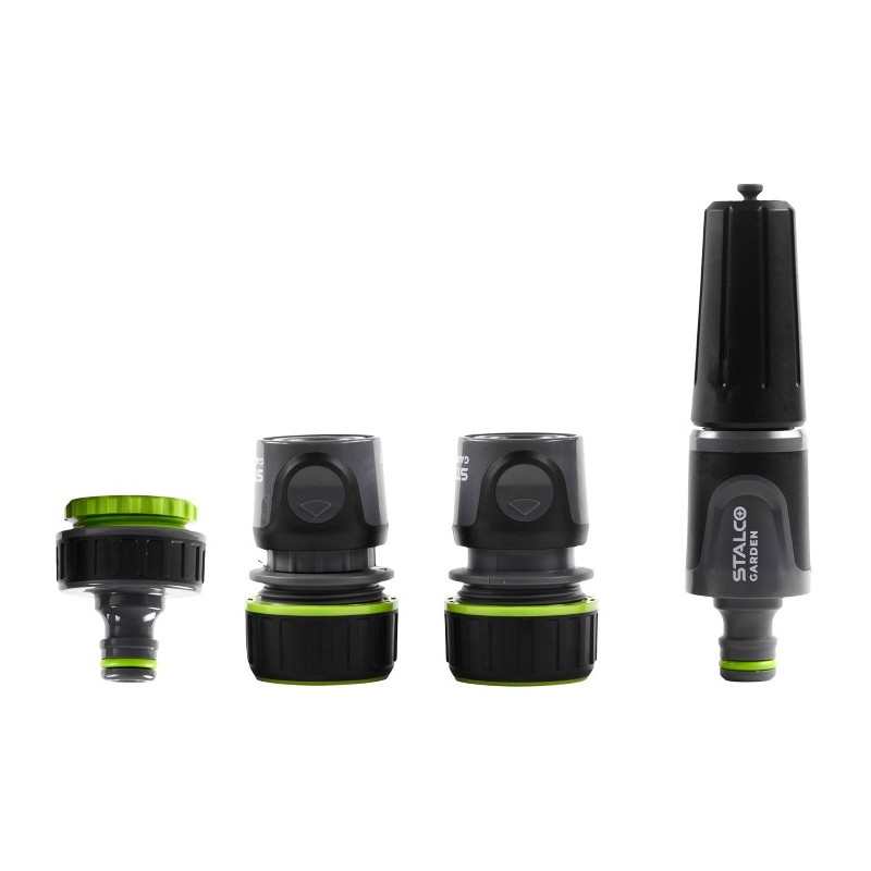 Zestaw 4-elementowy z dyszą zraszającą 3/4″ EXP STALCO GARDEN S101210215
