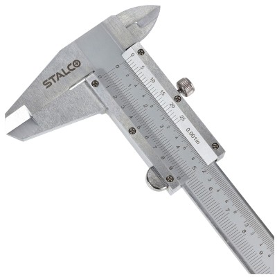 Suwmiarka noniuszowa, zakres od 0-150mm, dokładność 0,02mm STALCO S010501015