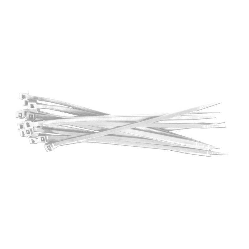 Opaski nylonowe białe 3.6x140mm bag (100)STALCO PERFECT OPPB36140