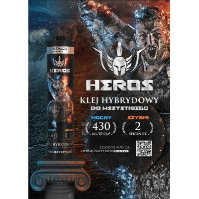 Klej hybrydowy HEROS 290ml  STALCO PERFECT S-64845